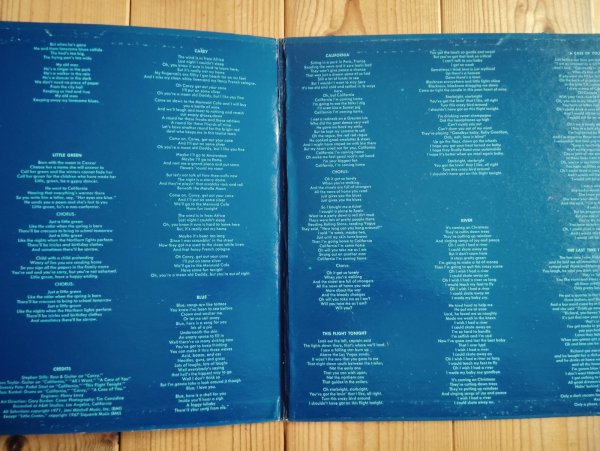 画像2: Joni Mitchell / Blue (2)