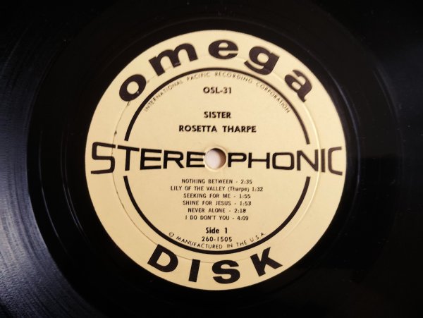 画像3: Sister Rosetta Tharpe ‎/ Sister Rosetta Tharpe (3)