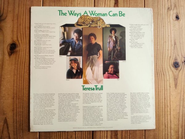 画像2: 未開封デッドストック！■Teresa Trull / The Ways A Woman Can Be (2)