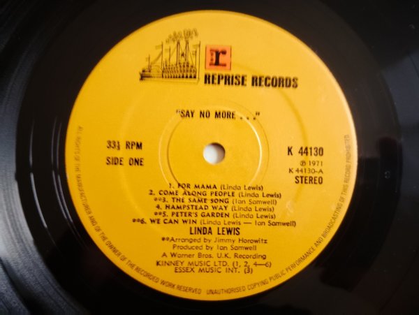 画像3: Linda Lewis / Say No More... (3)