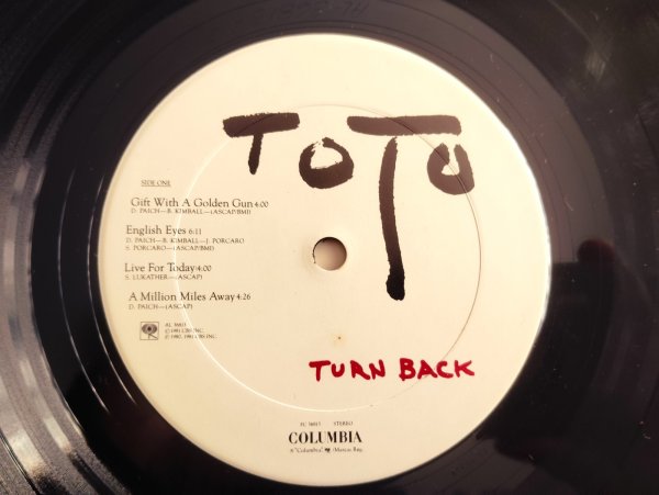 画像3: Toto / Turn Back (3)