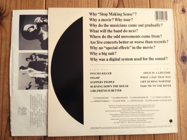 画像2: Talking Heads / Stop Making Sense (2)