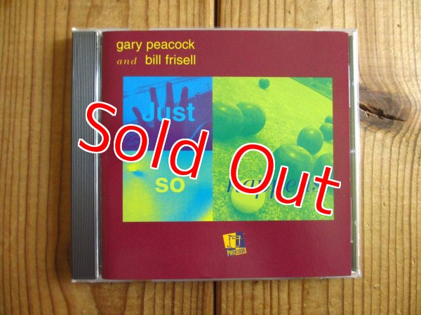 画像1: Gary Peacock And Bill Frisell / Just So Happens (1)