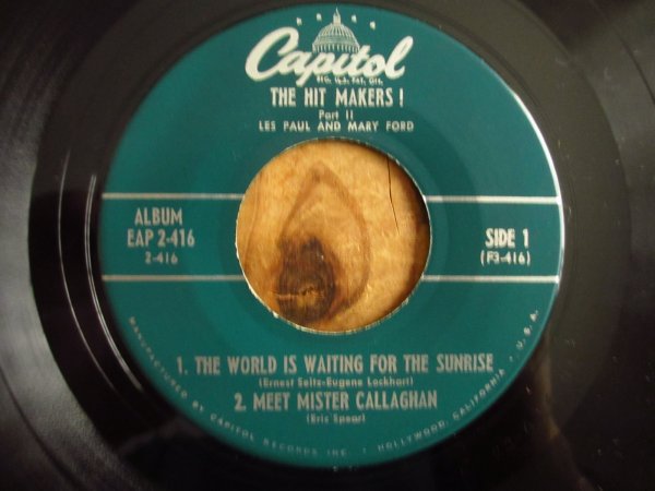 画像8: 2枚セット！■Les Paul And Mary Ford / The Hit Makers! Part 1 & Part 2 (8)