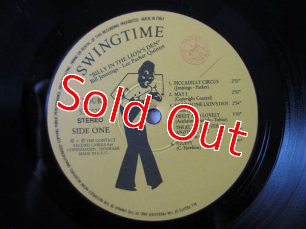 画像3: Bill Jennings - Leo Parker Quintet / Billy In The Lion's Den (3)