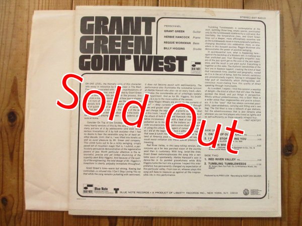 画像2: Grant Green / Goin' West (2)