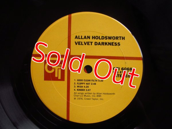 画像4: Allan Holdsworth / Velvet Darkness (4)