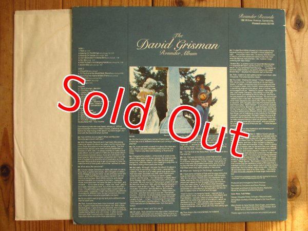 画像2: David Grisman / The David Grisman Rounder Album (2)