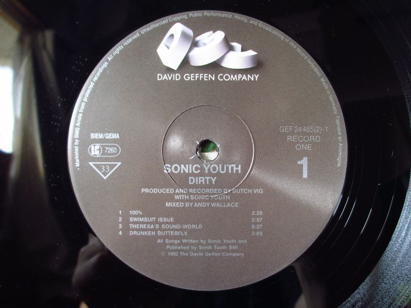 Sonic Youth / Dirty - Guitar Records
