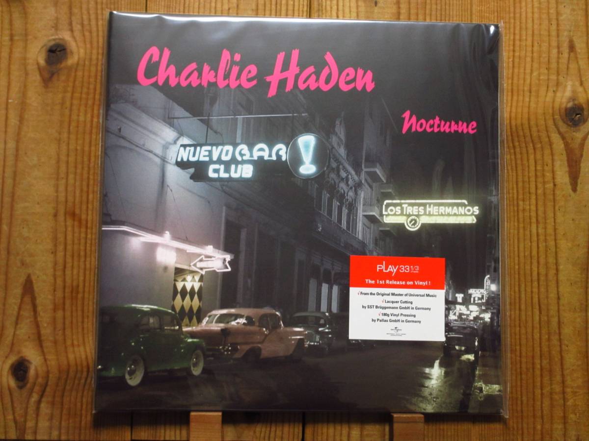 パット・メセニー参加作！チャーリーヘイデンの代表作の世界初LP化シリーズ！ Charlie Haden / Nocturne Guitar