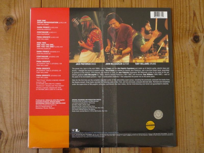 新品未開封! 180g重量盤 ジャコ・パストリアス 歴史的名盤 JACO