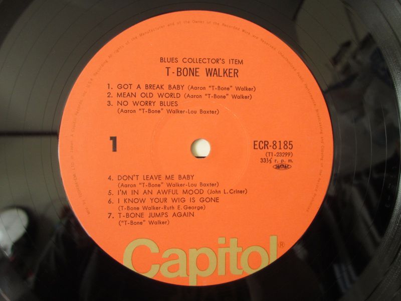 T-Bone Walker / The Great Blues Vocals And Guitar Of T-Bone