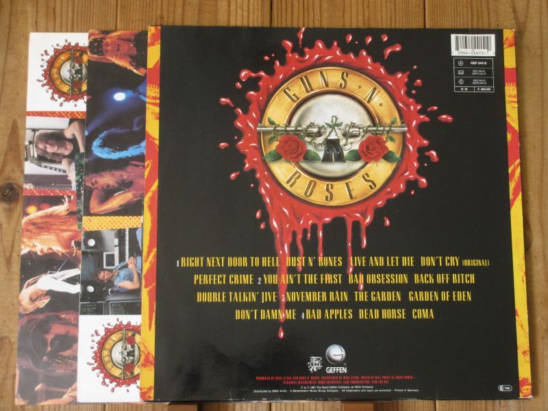 Guns N' Roses / Use Your Illusion I & II（4枚セット） - Guitar Records