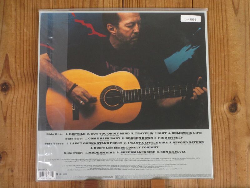 デッドストック！早い者勝ち！エリッククラプトンの近年最高傑作が未開封で入荷！Eric Clapton / Reptile - Guitar  Records
