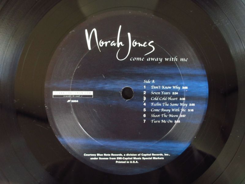 週末お値下　新品　ノラ・ジョーンズ　Come Away With Me レコード