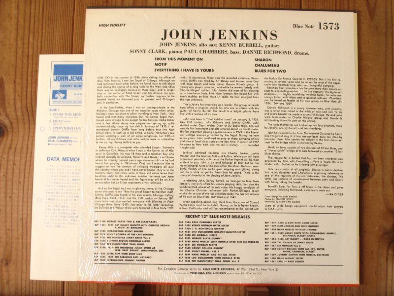 John Jenkins - Kenny Burrell / John Jenkins With Kenny Burrell