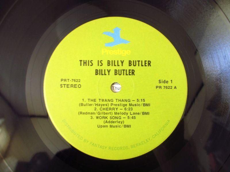 Billy Butler / Guitar Soul! / ビリー・バトラー / 中古 LP