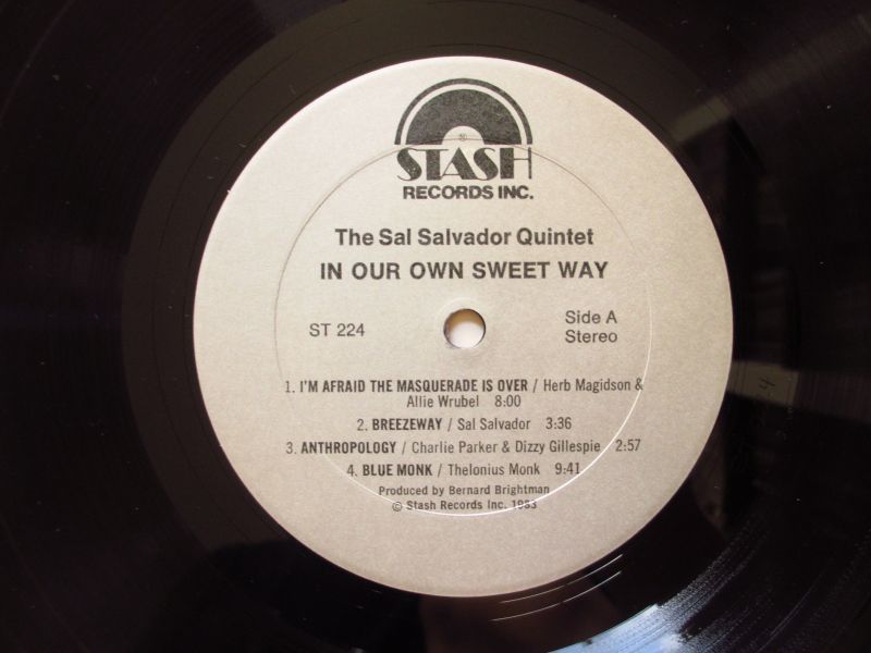 The Sal Salvador Quintet / In Our Own Sweet Way - Guitar Records