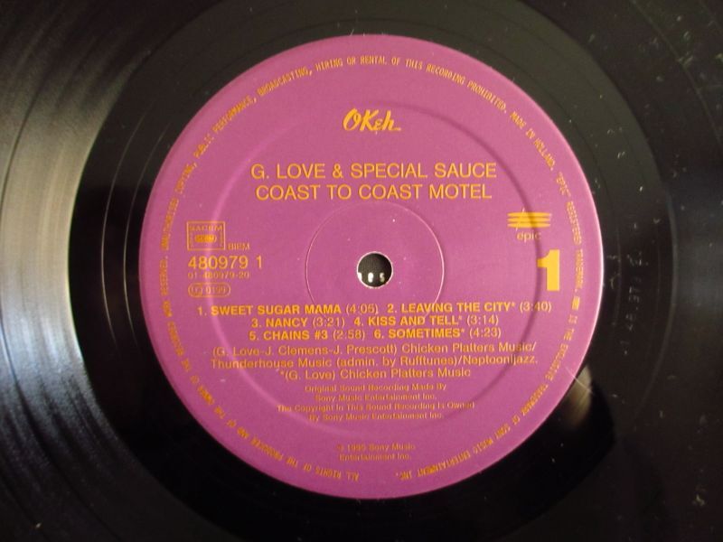 G. Love & Special Sauce / Coast To Coast Motel - Guitar Records