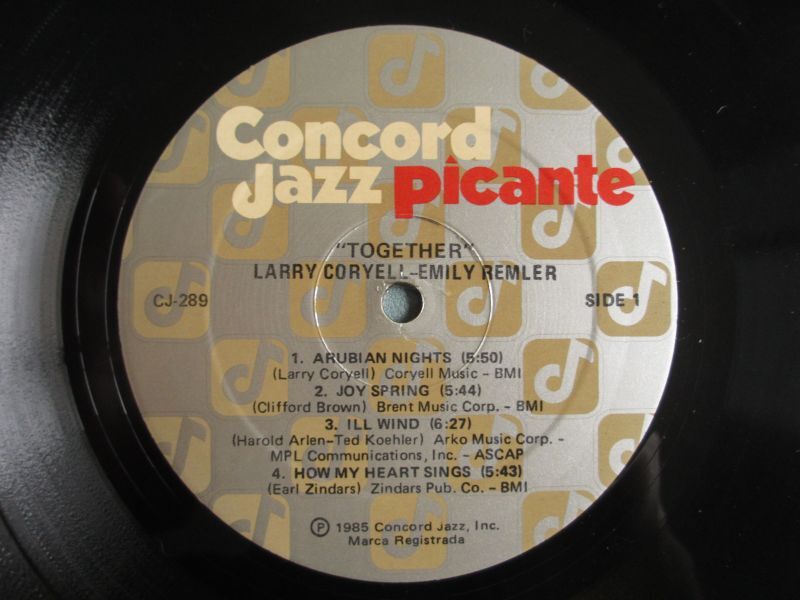 Larry Coryell & Emily Remler / Together - Guitar Records