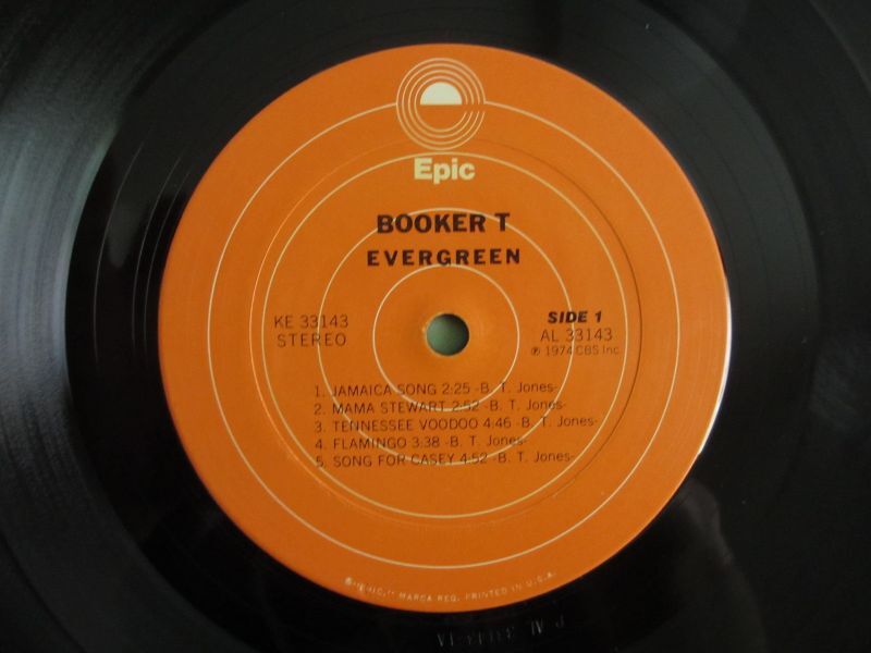 Booker T / Evergreen - Guitar Records