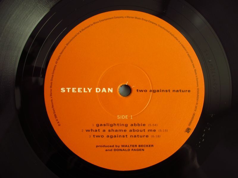 Steely Dan two against nature レコード LP