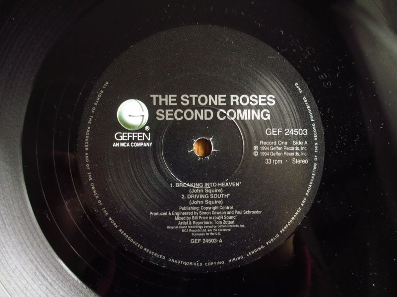 THE STONE ROSES- Second Coming (LP盤1994）