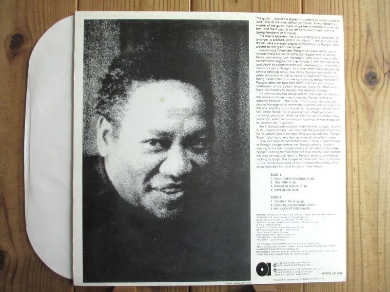 Ernest Ranglin / Ranglin Roots - Guitar Records