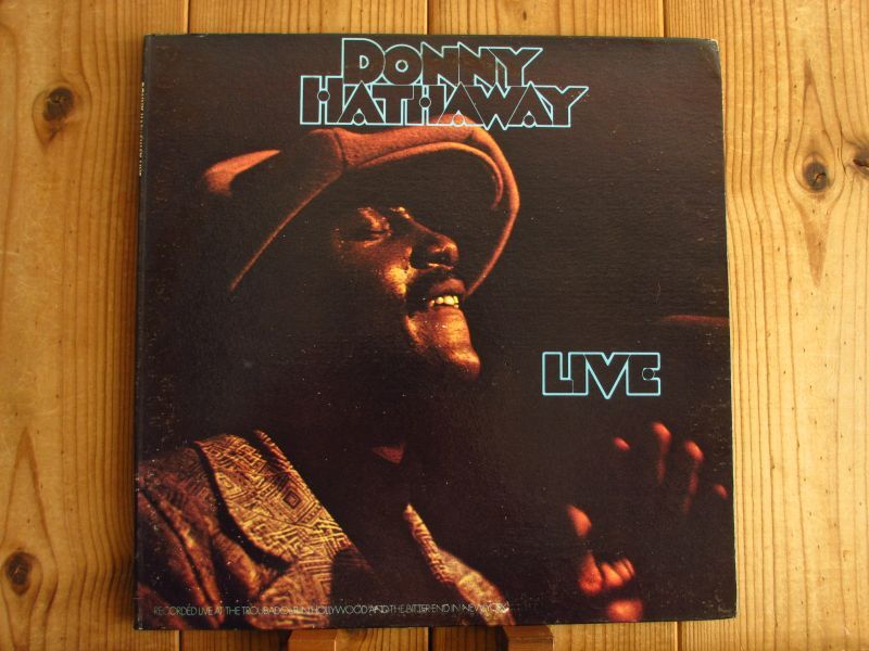 Donny Hathaway Live レコード LP ライブ ライヴ アナログ