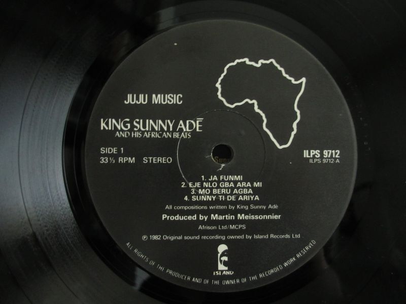 King Sunny Adé And His African Beats / Juju Music - Guitar Records