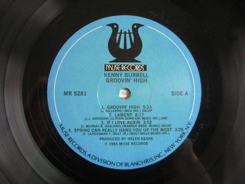 Kenny Burrell / Groovin' High Guitar Records