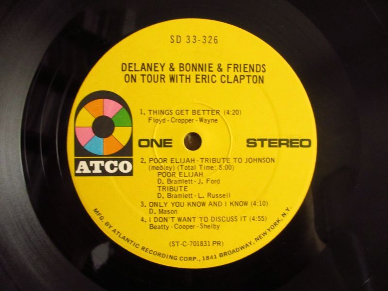 Delaney & Bonnie & Friends With Eric Clapton / On Tour - Guitar