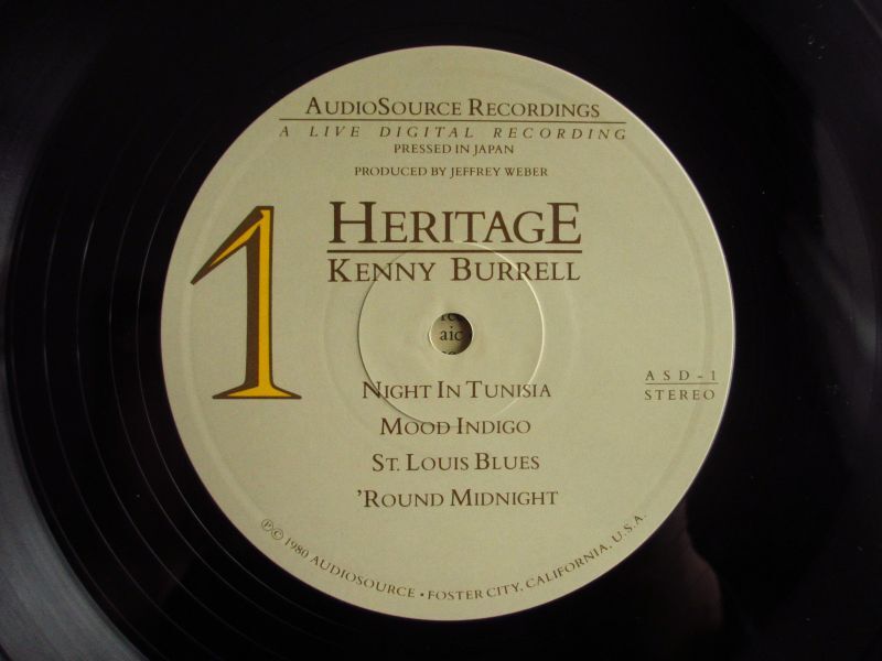 Kenny Burrell / Heritage Guitar Records