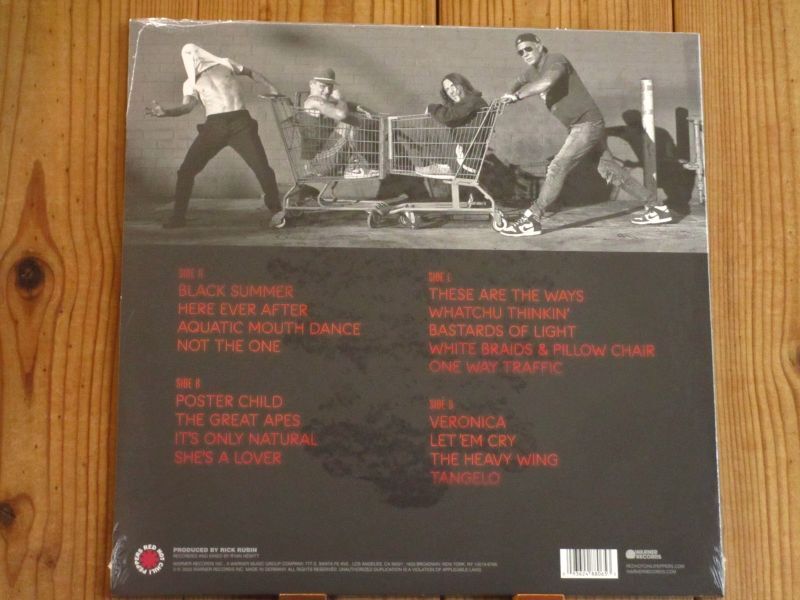 現代三大ギタリストの一人ジョンフルシアンテ復帰作！レッチリの2022年作品がアナログ盤で入荷！■Red Hot Chili Peppers /  Unlimited Love