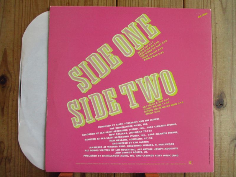 The Meters / Rejuvenation Guitar Records