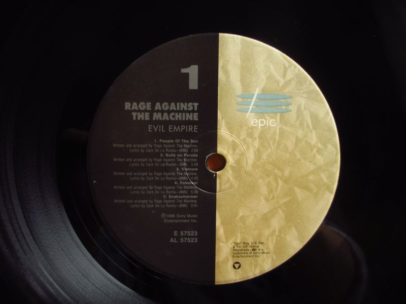 Rage Against The Machine / Evil Empire - Guitar Records