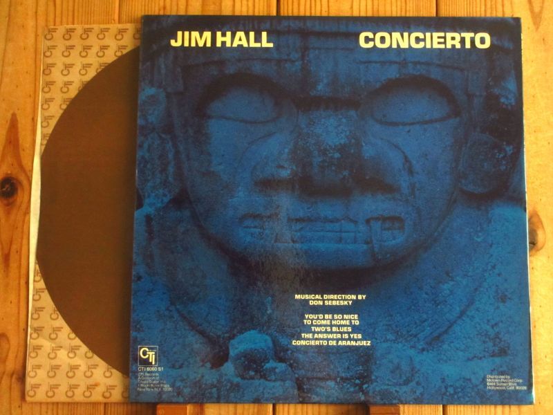 Jim Hall / Concierto - アランフェス協奏曲 - Guitar Records