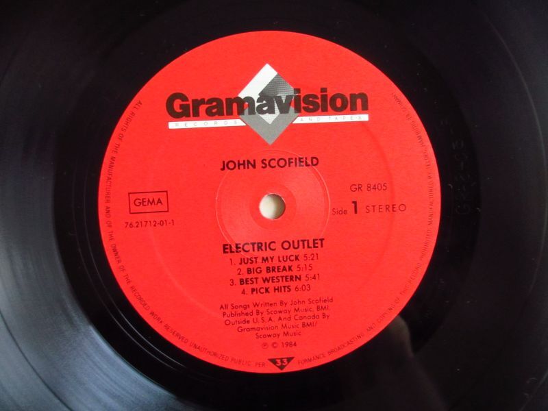 John Scofield / Electric Outlet Guitar Records