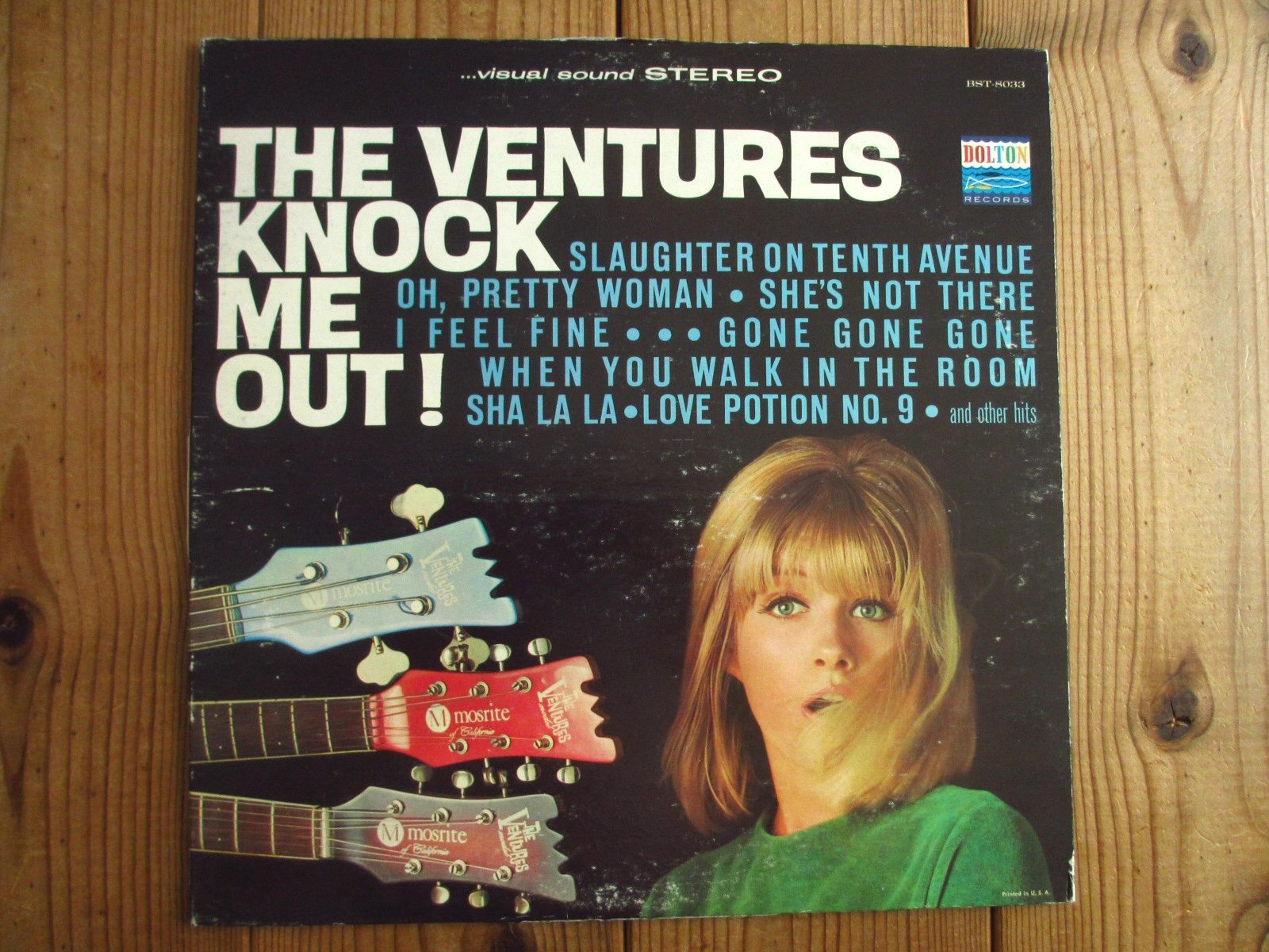The Ventures / Knock Me Out! - Guitar Records
