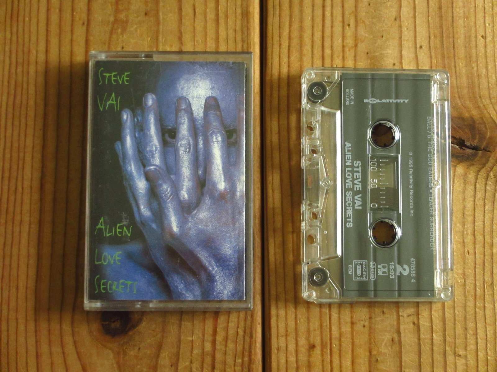 Steve Vai “Alien Love Secrets” LP 中古レコード Steve Vai “Alien Love Secrets” LP 中古レコード Vai, Steve