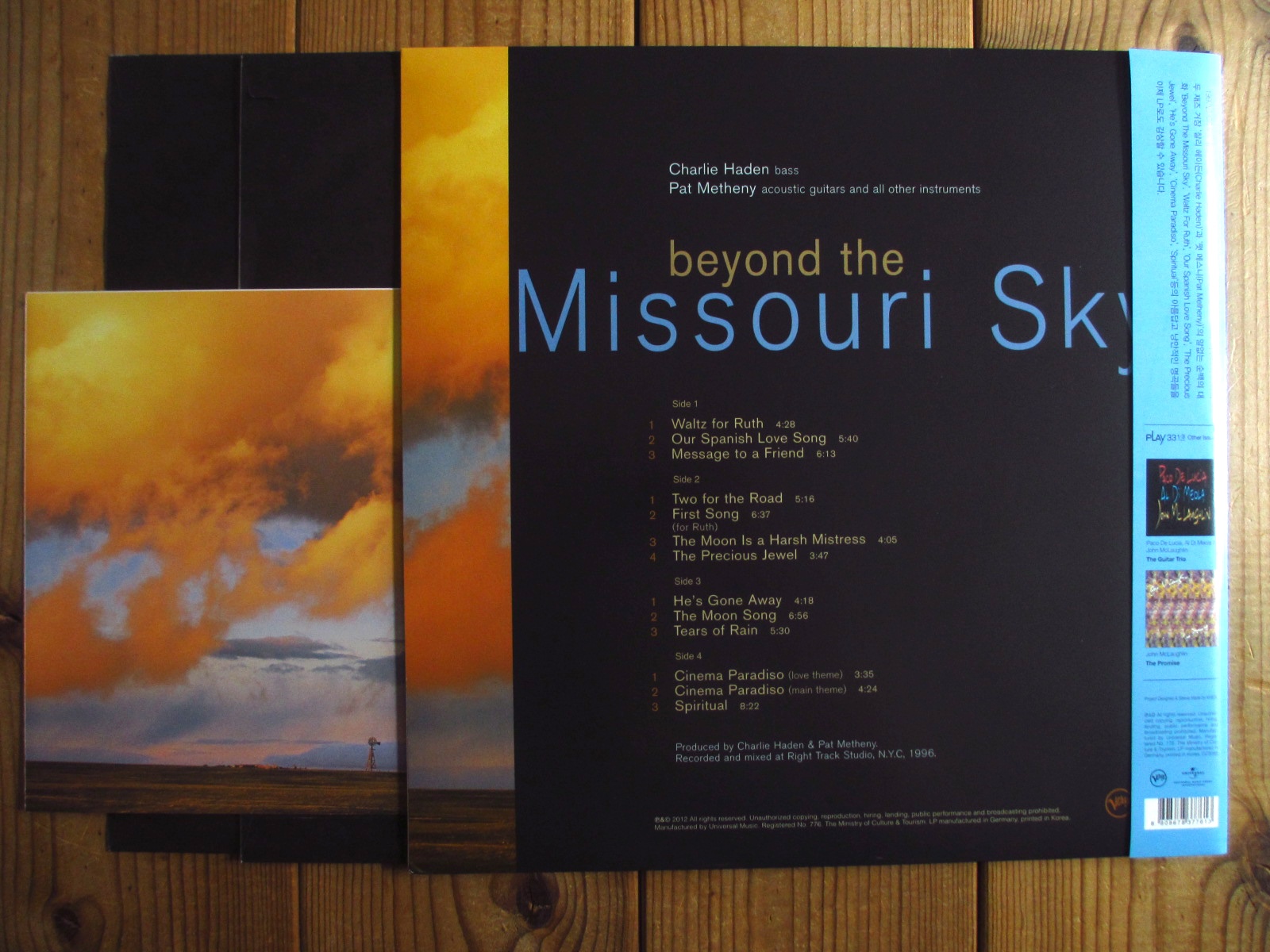Pat Metheny & Charlie Haden / Beyond The Missouri Sky