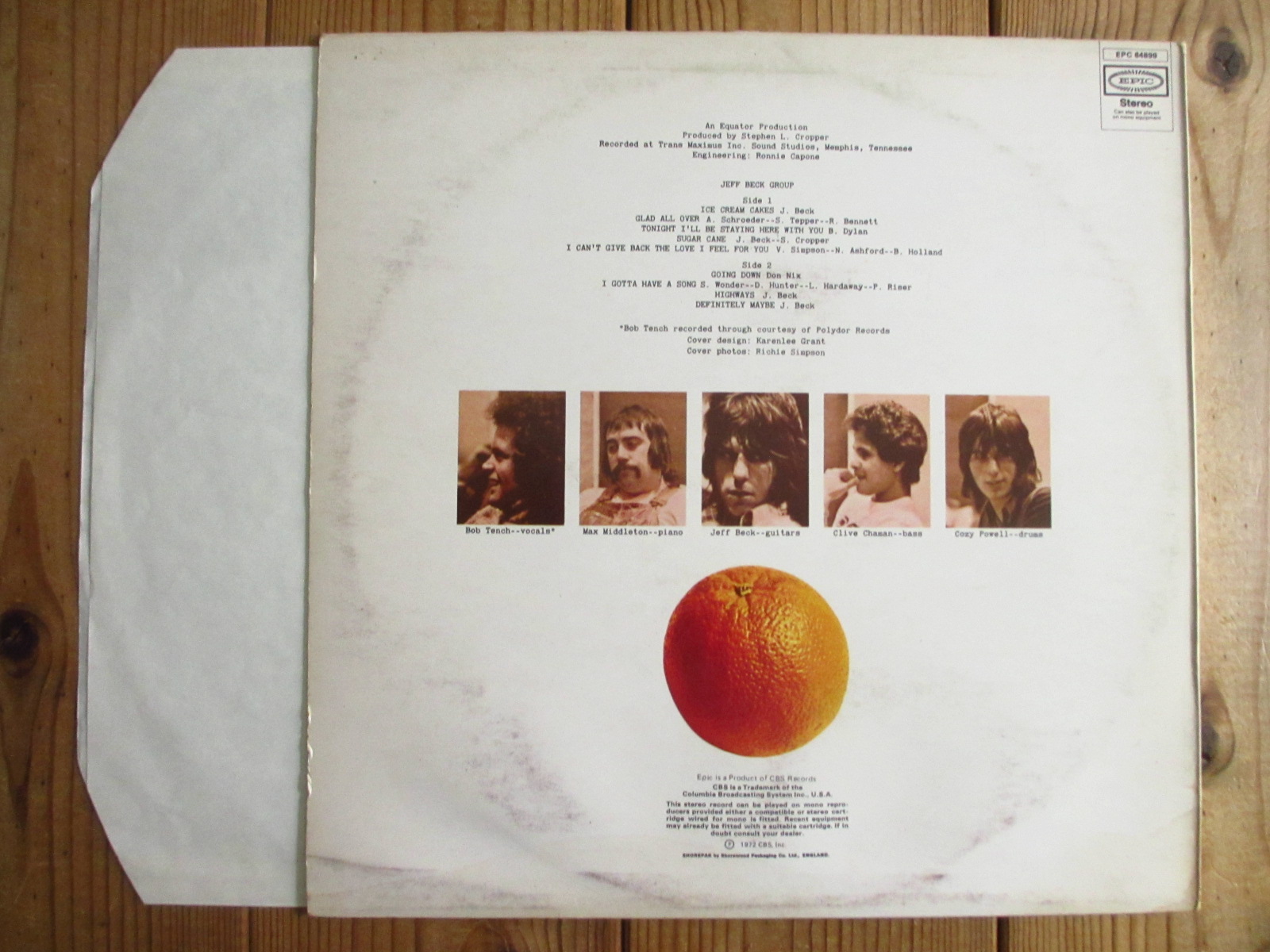 Jeff Beck Group / Jeff Beck Group - Guitar Records