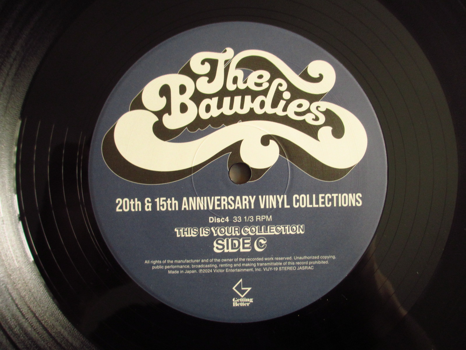 bawdies レコードプレーヤー THE BAWDIES 20th & 15th ANNIVERSARY VINYL COLLECTIONS | Limited Edition