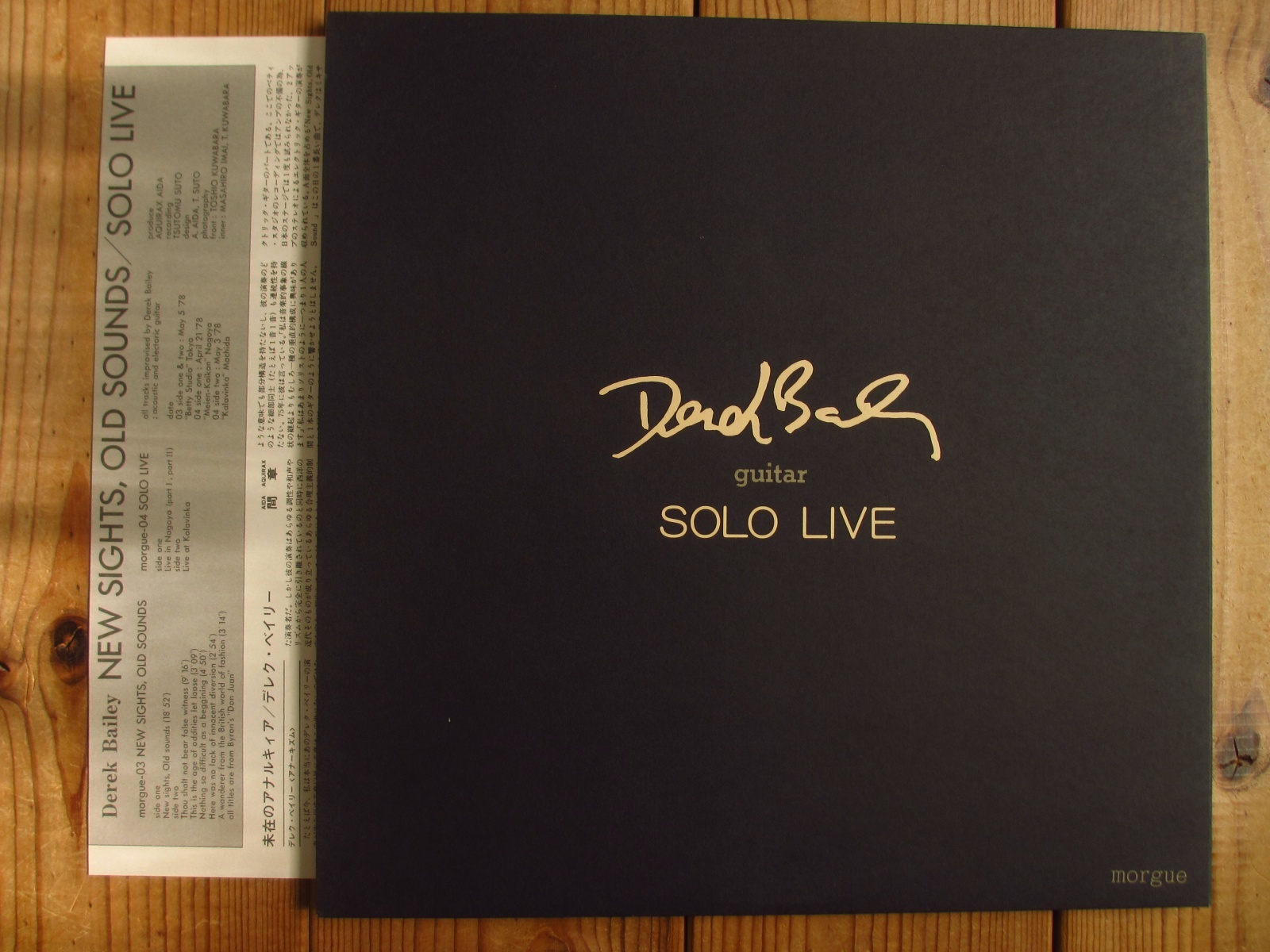 追加曲あり！□Derek Bailey / New Sights, Old Sounds - Solo Live