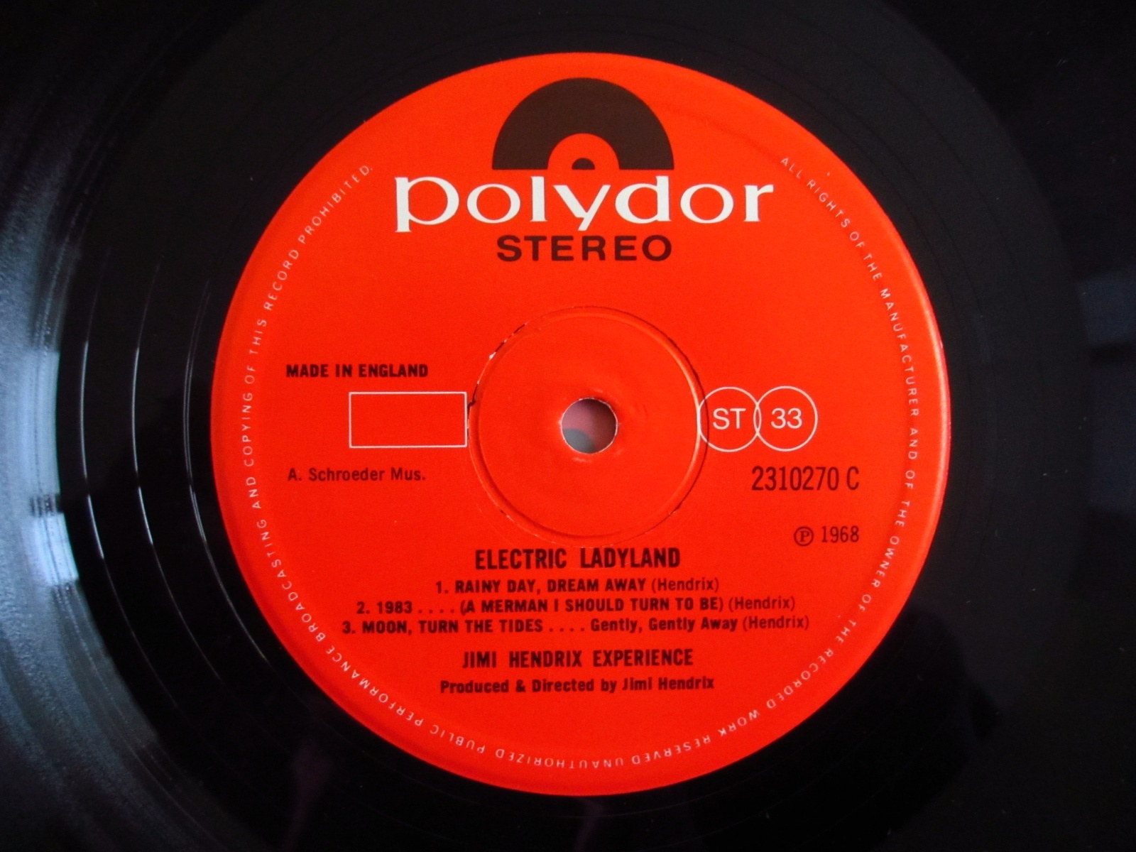 Jimi Hendrix Experience / Electric Ladyland - Guitar Records