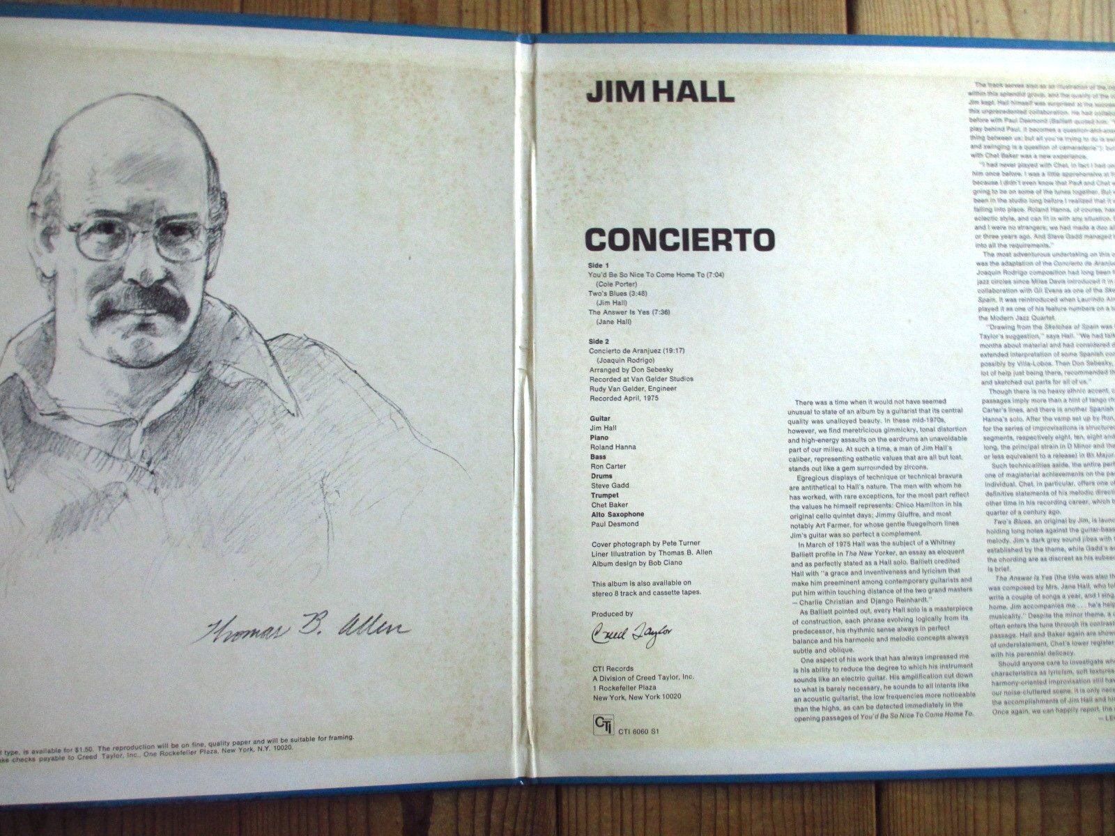 Jim Hall / Concierto - アランフェス協奏曲 - Guitar Records