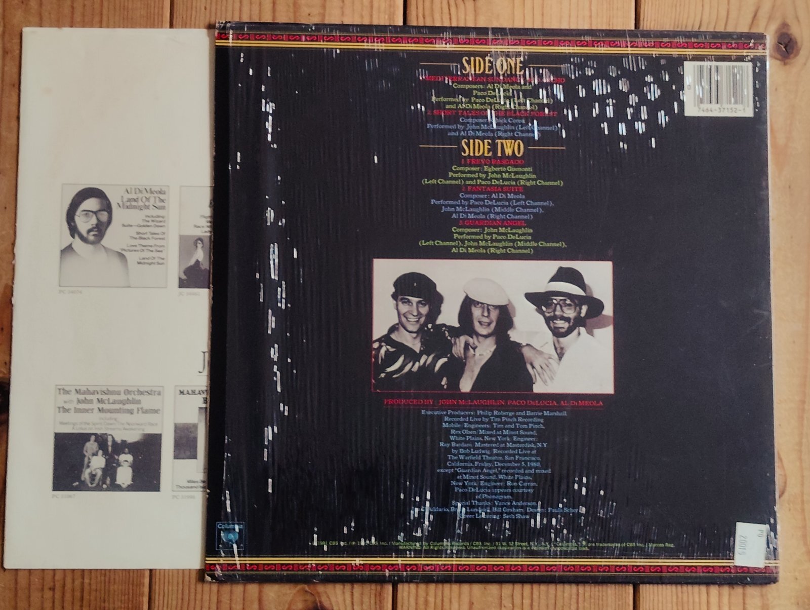 Al Di Meola, John McLaughlin, Paco De Lucia / Friday Night In San