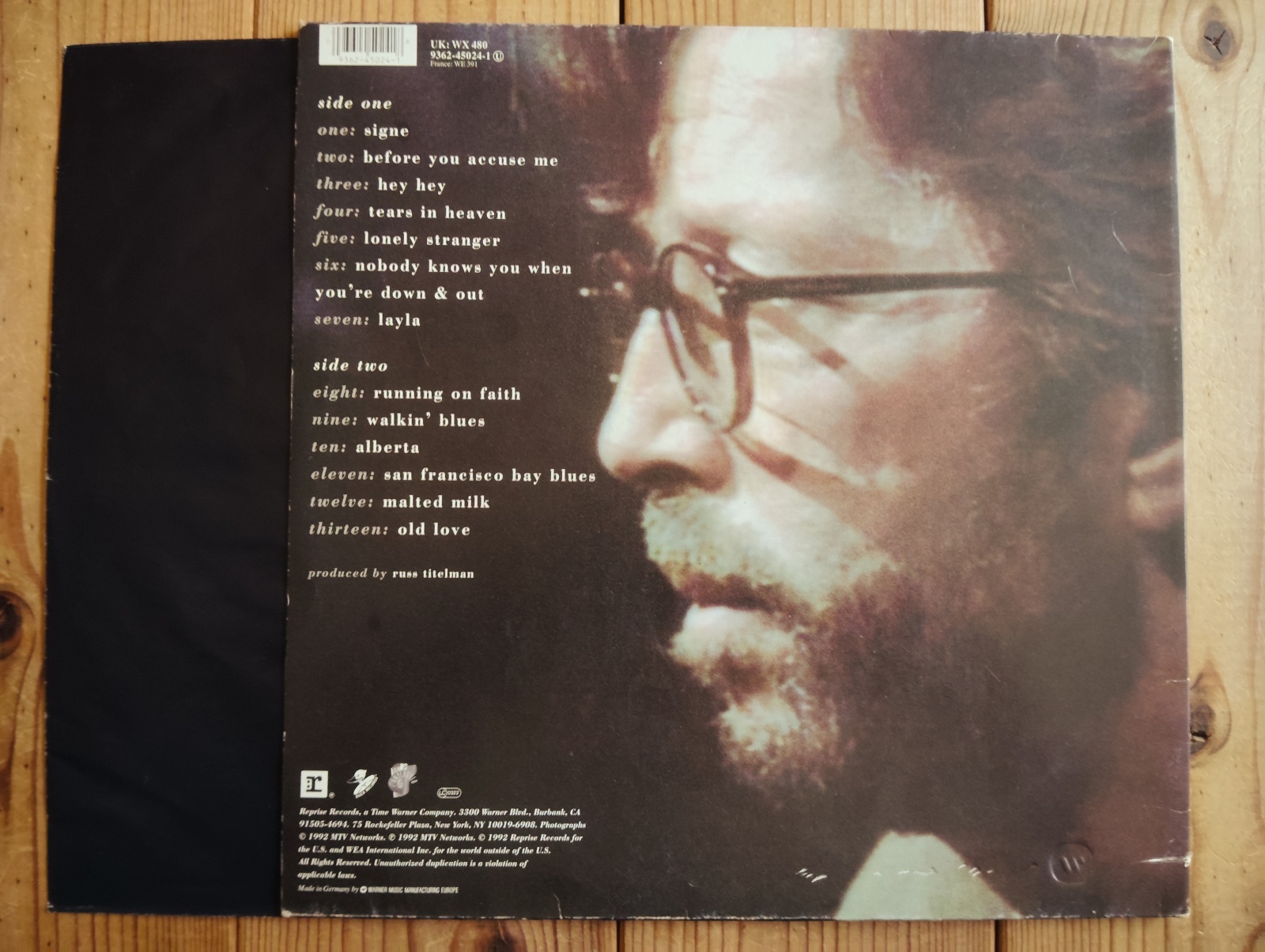 Eric Clapton / Unplugged - Guitar Records