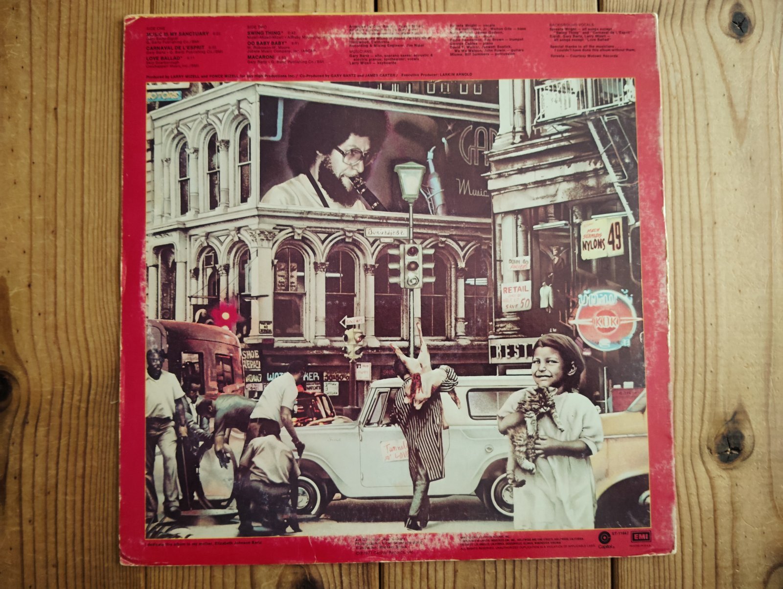 Gary Bartz / Music Is My Sanctuary - Guitar Records