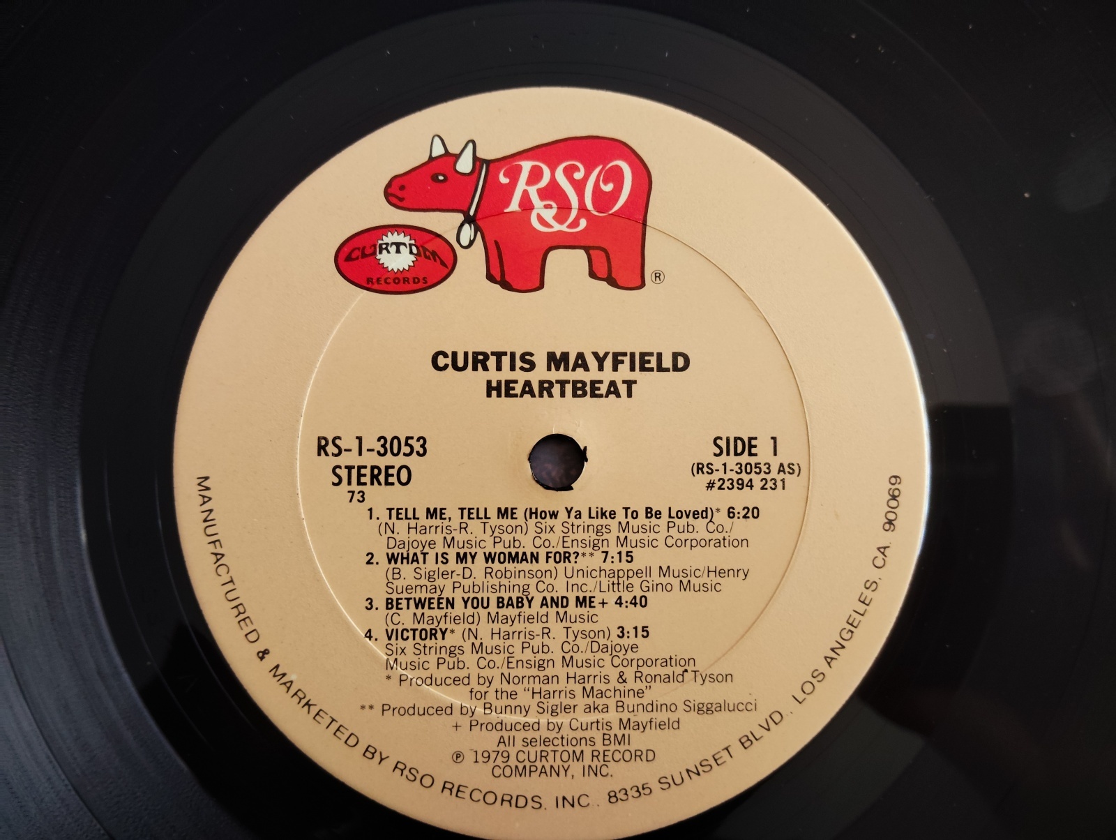 Curtis Mayfield / Heartbeat - Guitar Records
